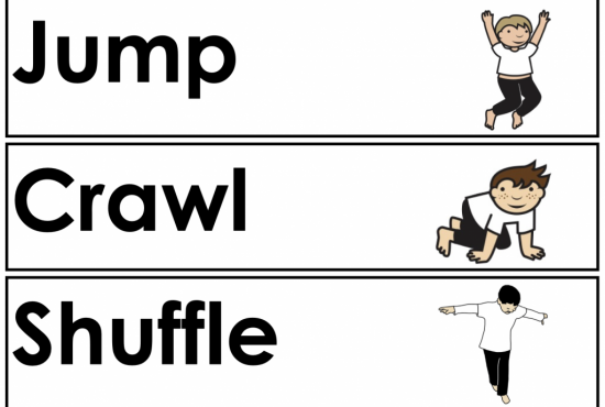 Flashcards - Jump, Crawl, Shuffle
